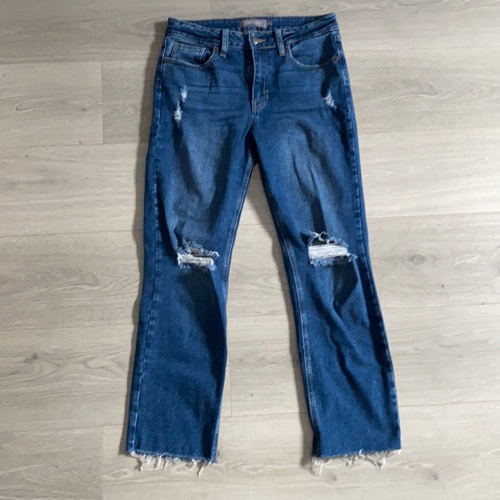 Just USA Distresses Denim Jeans